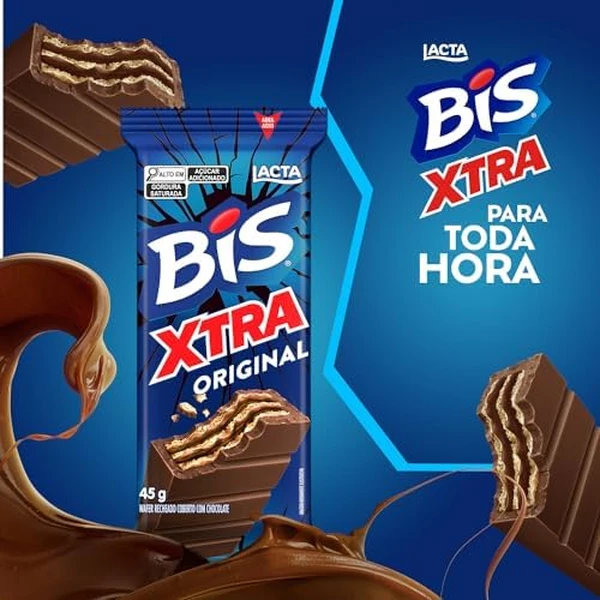 Chocolate Bis Xtra Original 24x45g - Distribuidora São Miguel