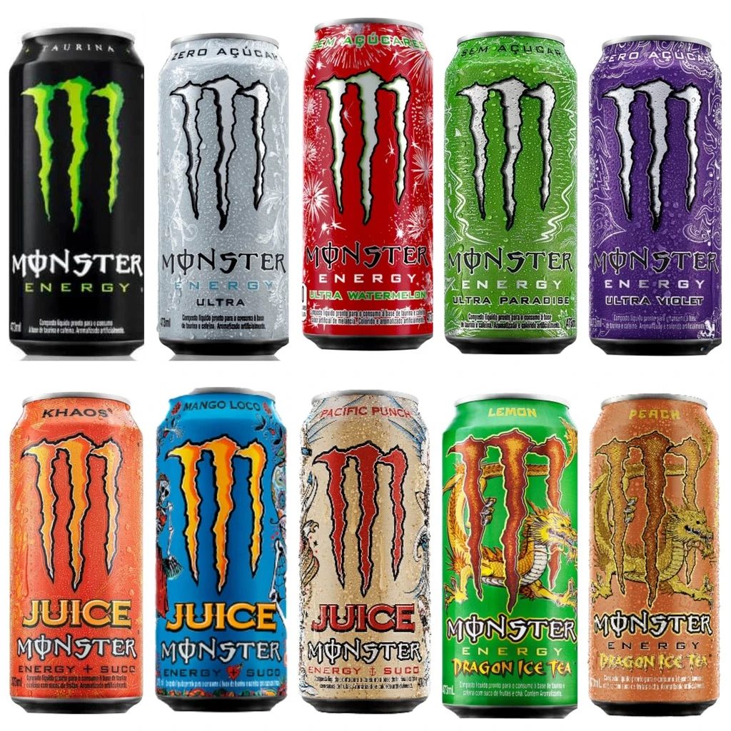 Energético Monster 473ml - Distribuidora São Miguel